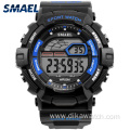 SMAEL Men's Sport Casual Watchs Waterproof LED Display